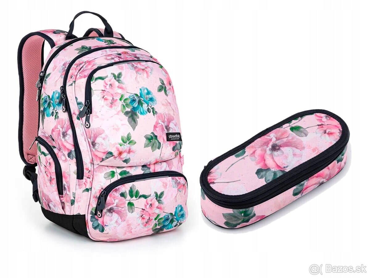 Školská-študentská taška TOP GAL+peračník - 2