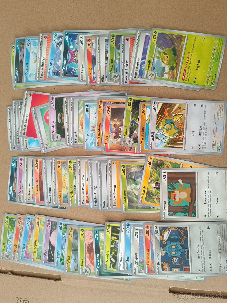 Pokémon karty 127 kusov - 2