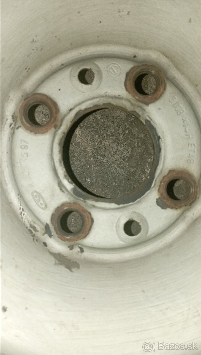 Plechové disky R14 ET48 Punto - 2