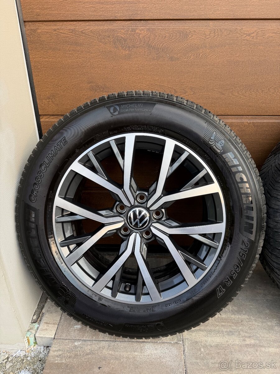 Predám hlinikové disky vw tulsa - 2