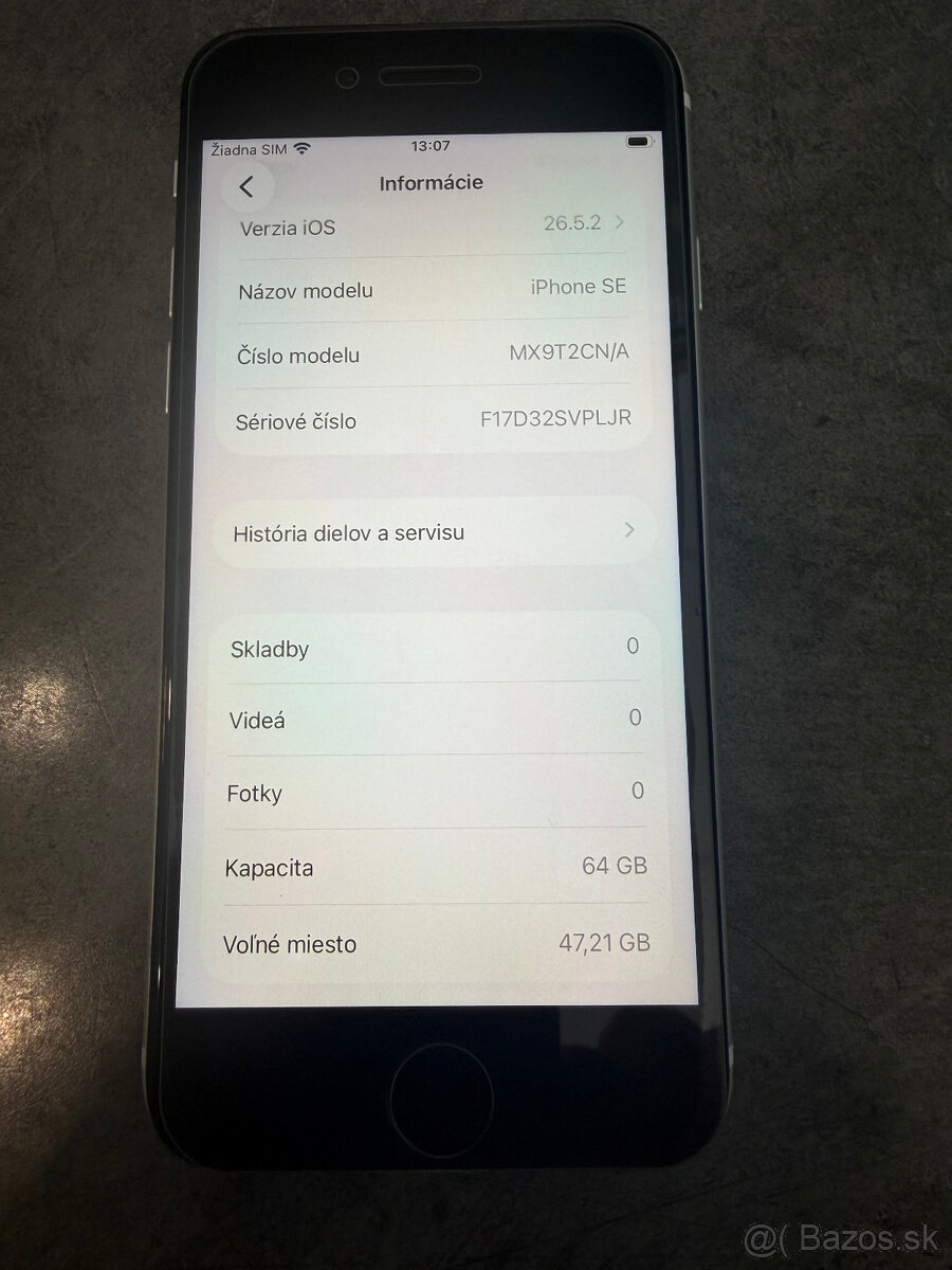 IPHONE SE2020 64GB-nová batéria - 2