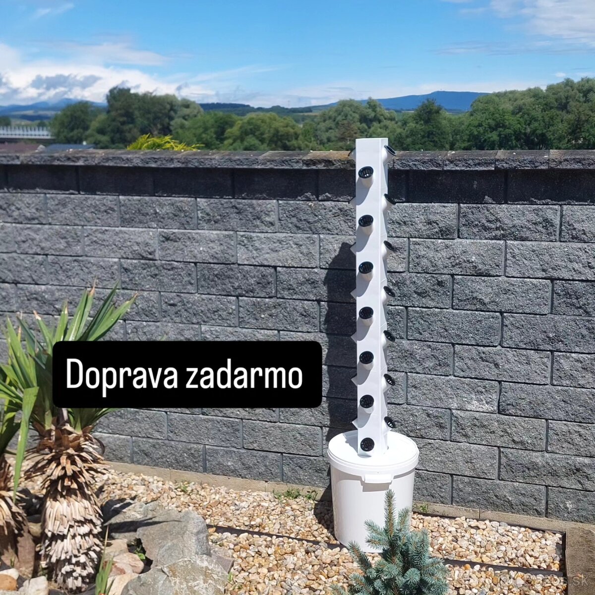 Vyrobím hydroponicku vežu na pestovanie - 2