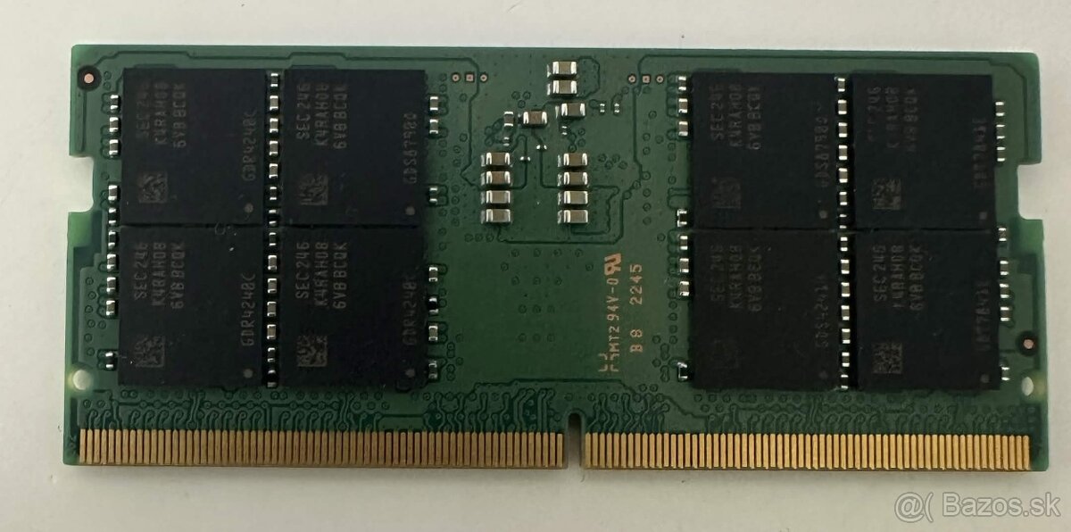 32GB DDR5 RAM do notebooku – Samsung 4800MHz (2Rx8) - 2