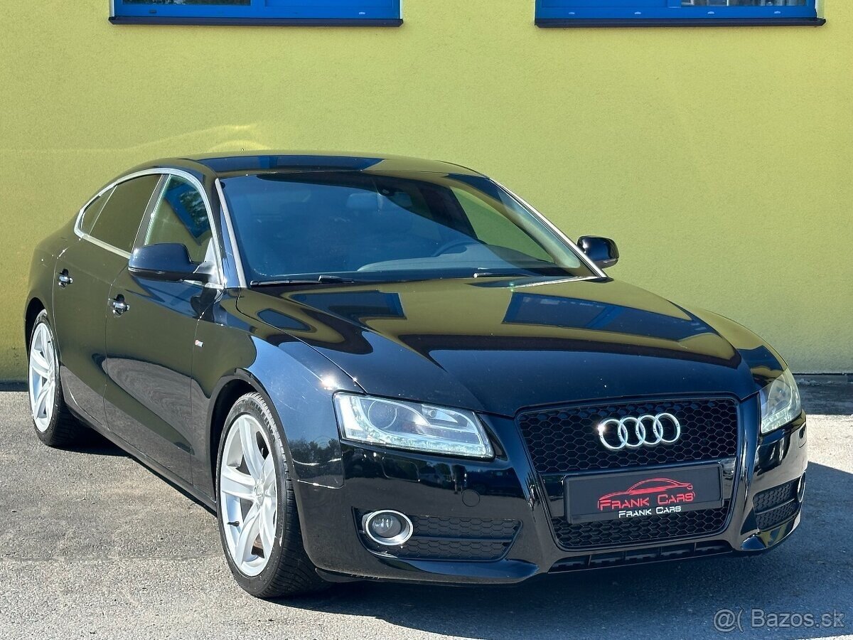 Audi A5 SPORTBACK S-LINE 2.0/155kW r.v.2009 - 2
