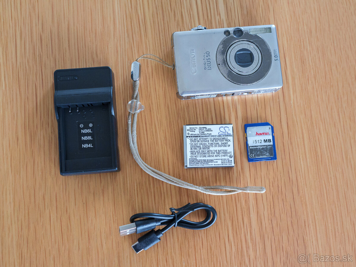 Canon Digital IXUS 50 - 2