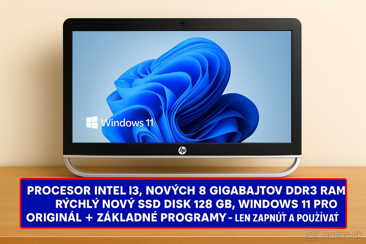 PREDÁM INOVOVANÝ ALL IN ONE PC HP 3520 + KLáVESNICA A MYš - 2