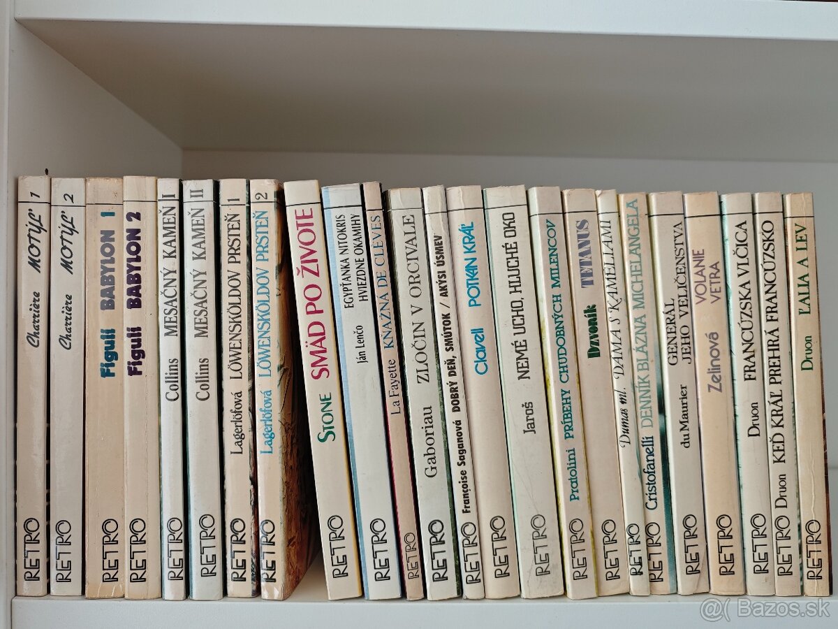 Knihy z edície RETRO (24 kníh za 10€) - 2