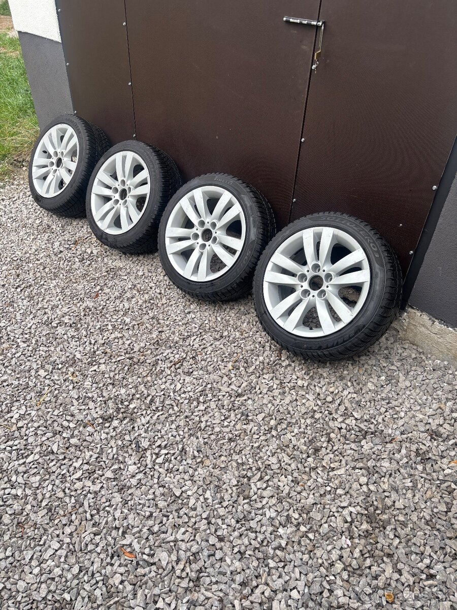 BMW disky 5x120 r17 pneu 225/45 r17 zimné - 2