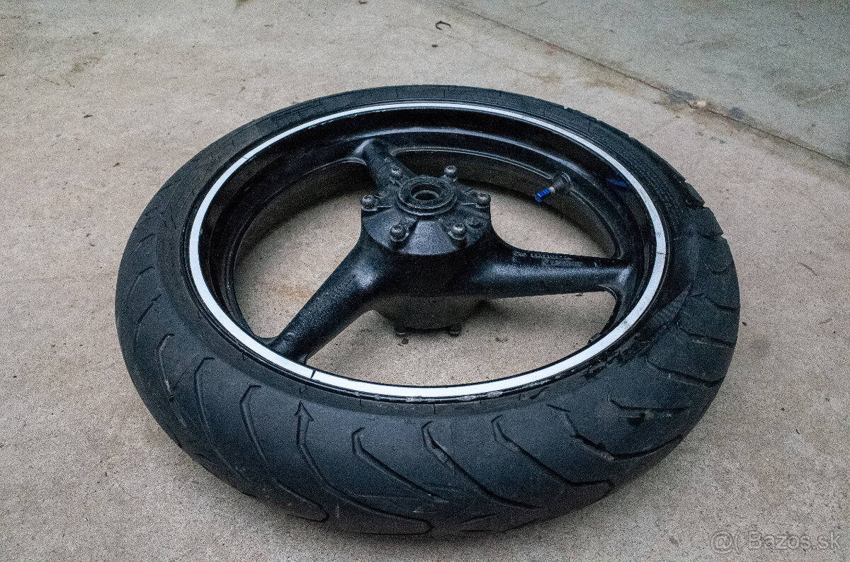 Honda CBR600 F4i (2001–2006) – Predné koleso s pneumatikou - 2