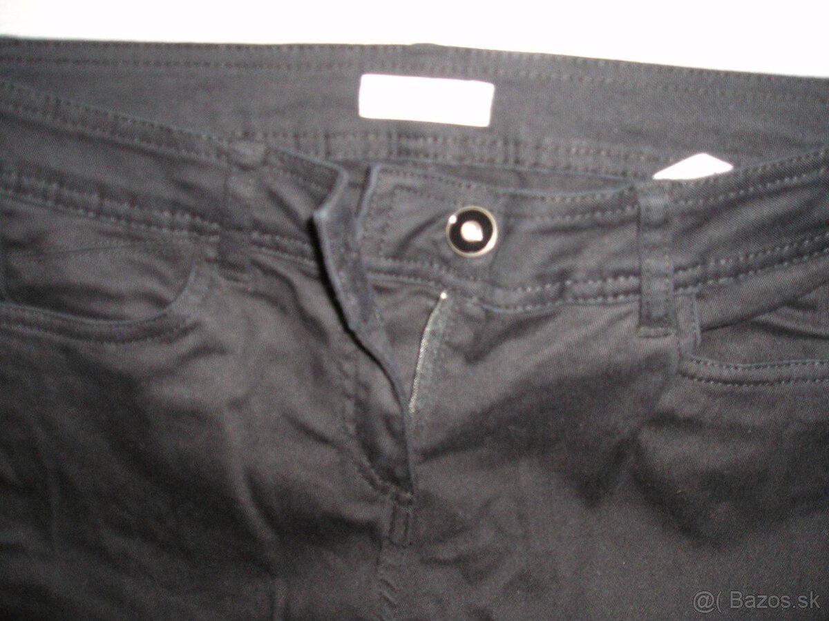 Promod čierne nohavice - 36 - 2