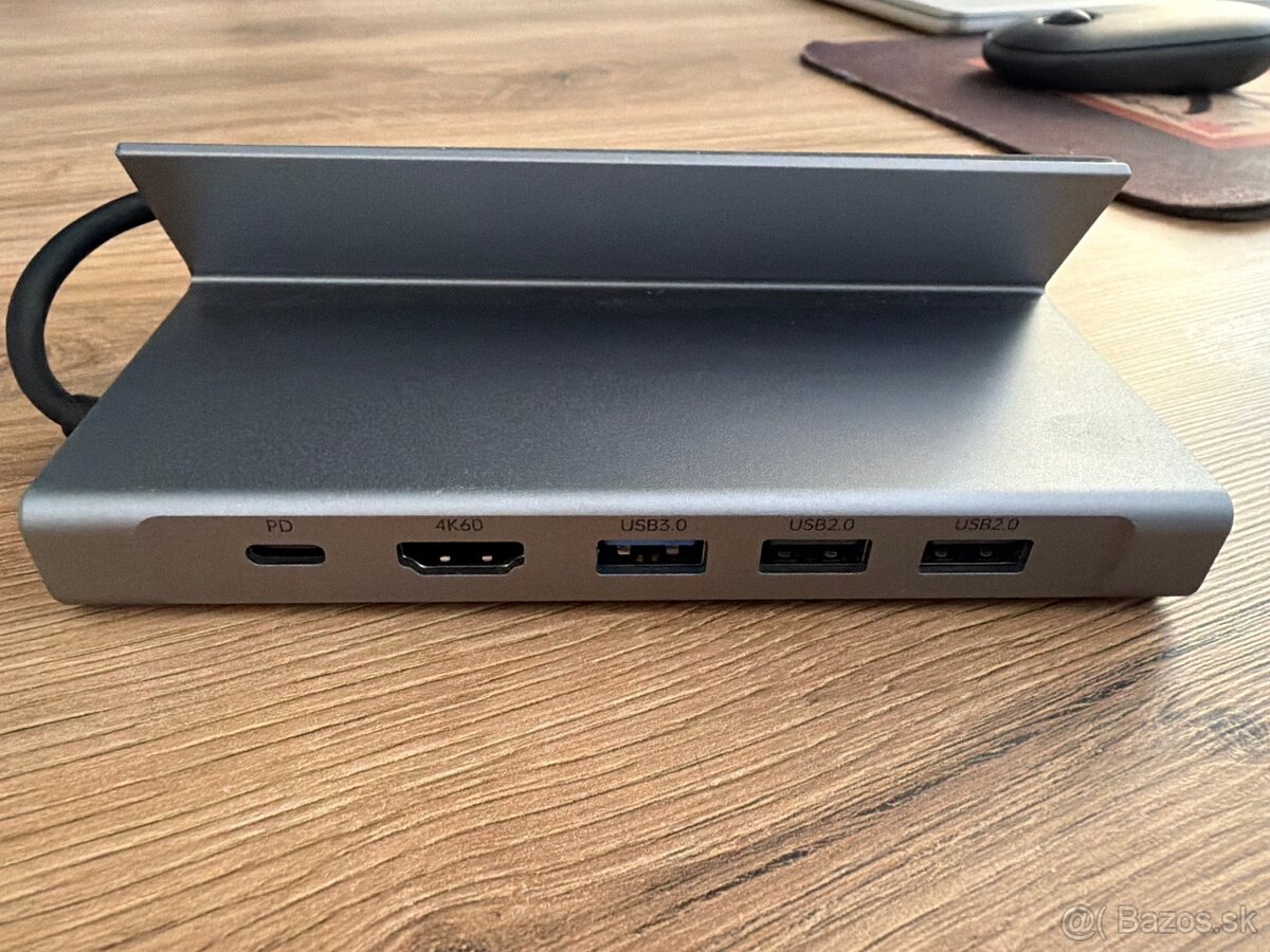 Choetech 5 in1 TYPE-C TO PD+HDMI+USB 3.0A/F1+USB2.02 - 2