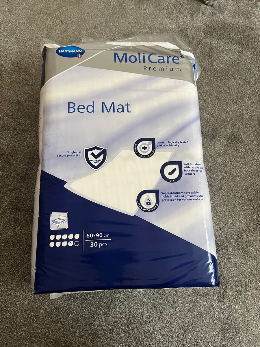Molicare Bed Mat 60x90cm podložky 30ks v balení - 2