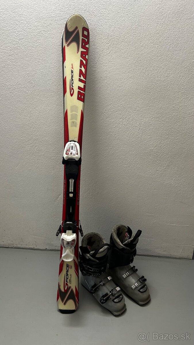 Detské lyže 120, lyžiarky 35-36 - 2