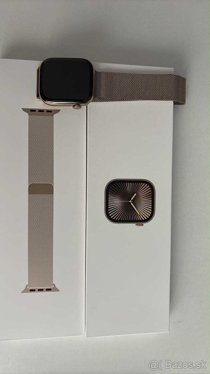 Apple Watch Series 10 – 45 mm, Gold Stainless Steel - 2