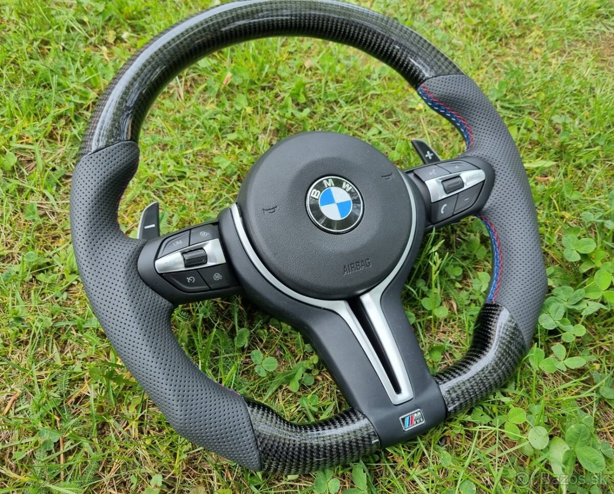 BMW M ŠPORTOVÝ KARBONOVY VOLANT - 2