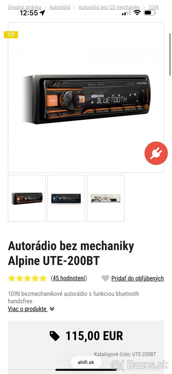 Autorádio Alpine s Bluetooth - 2