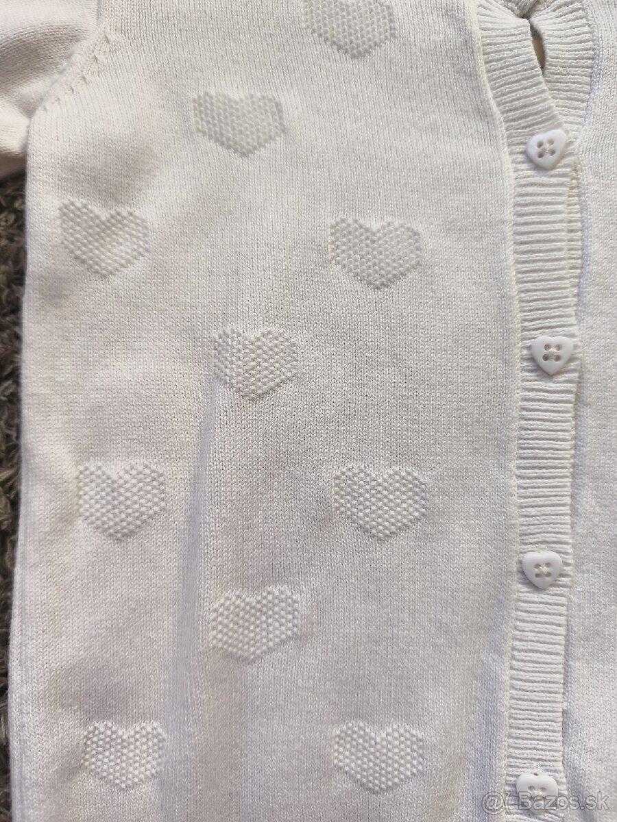 Dievčenský sveter na gombíky - 2