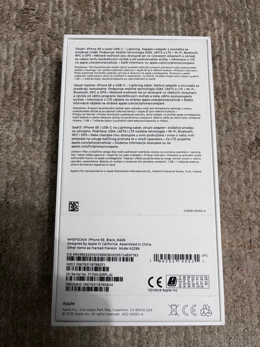 iphone se 2020 64gb - 2