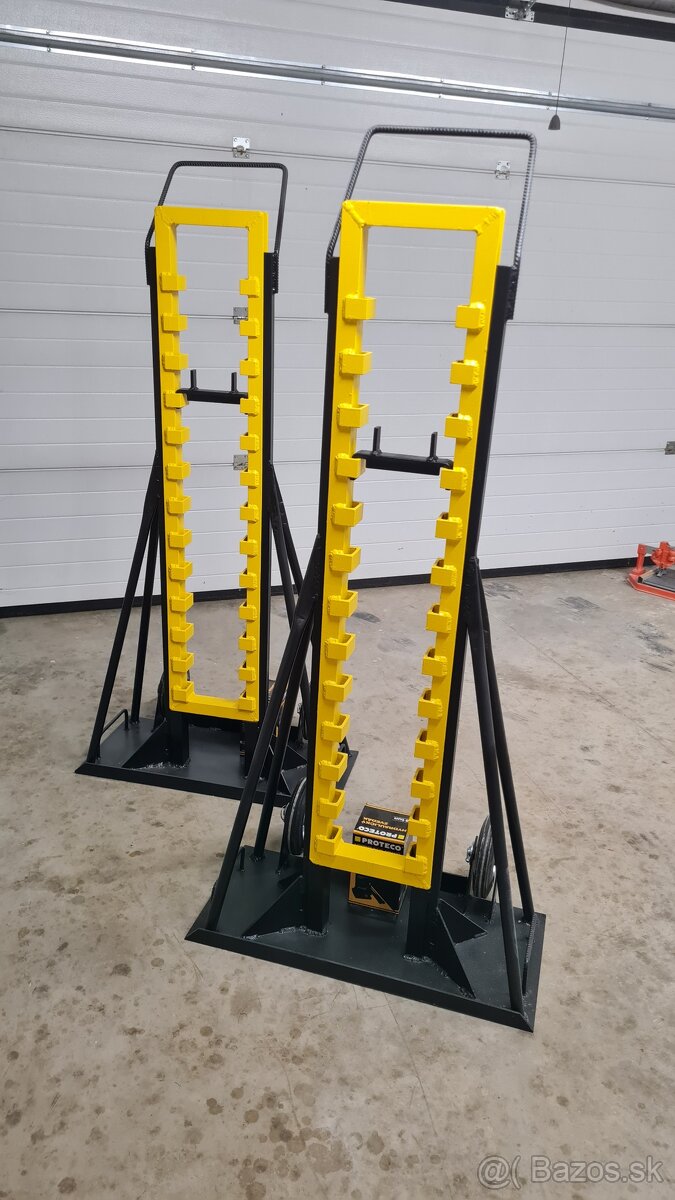 Stojany na odvíjanie káblových bubnov - 2