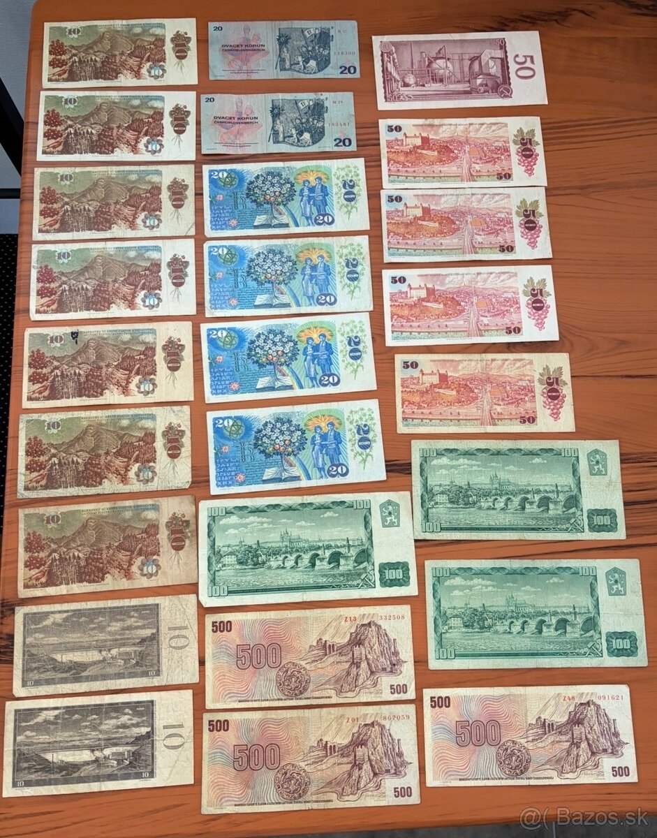 Rôzne bankovky LOT - 2