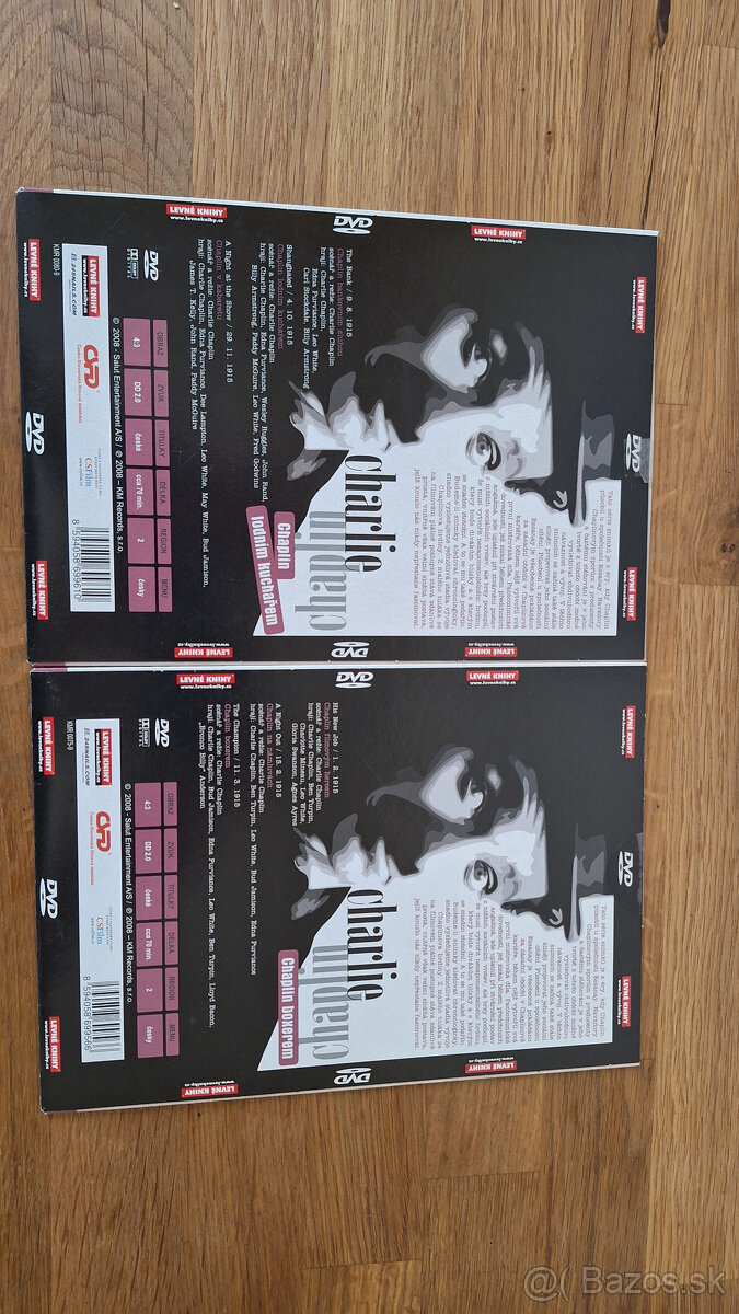 Charlie Chaplin - 2xDVD / Originály - 2
