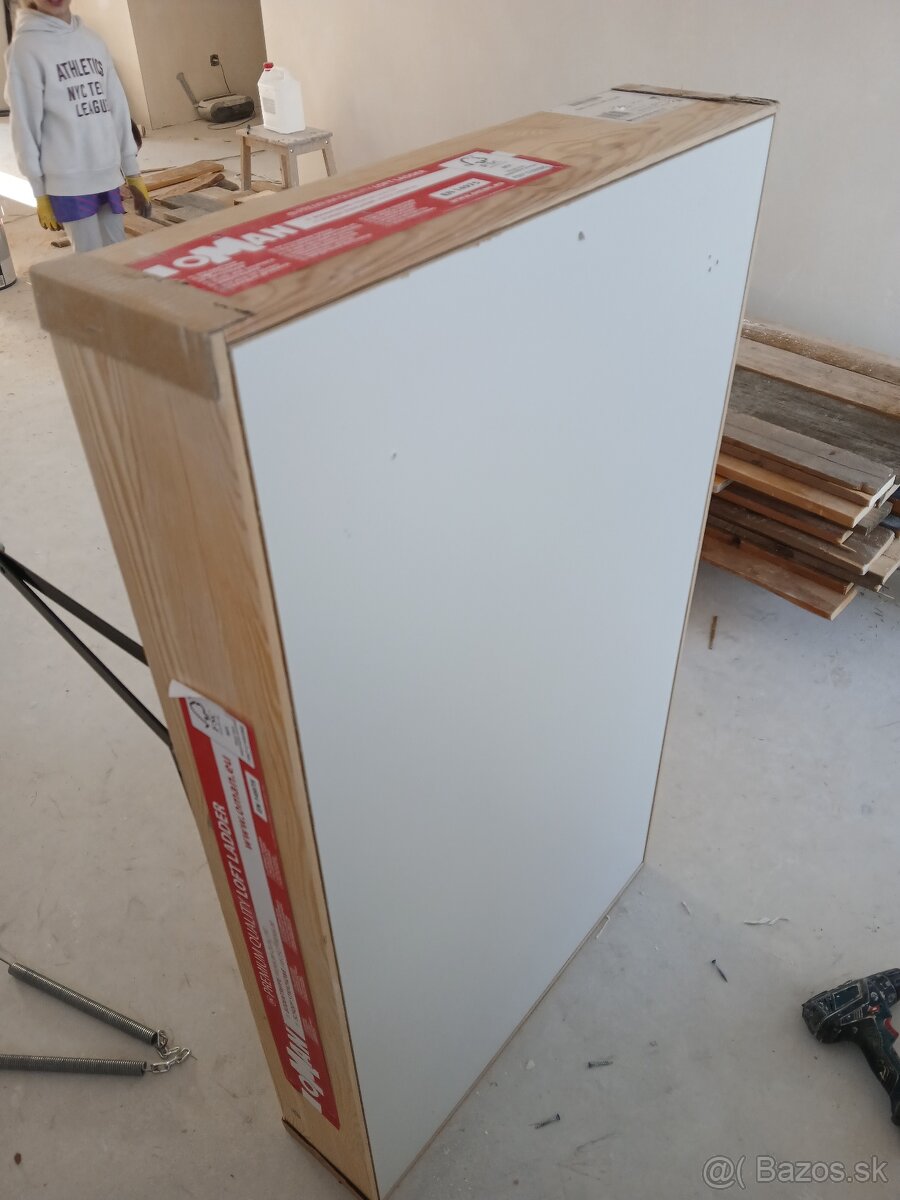 Protipoziarne podkrovne schody - 2