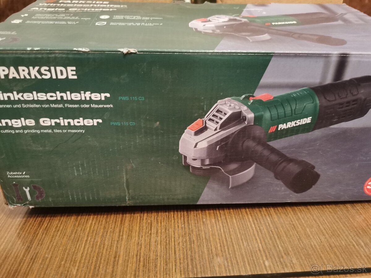 Uhlová bruska parkside - 2