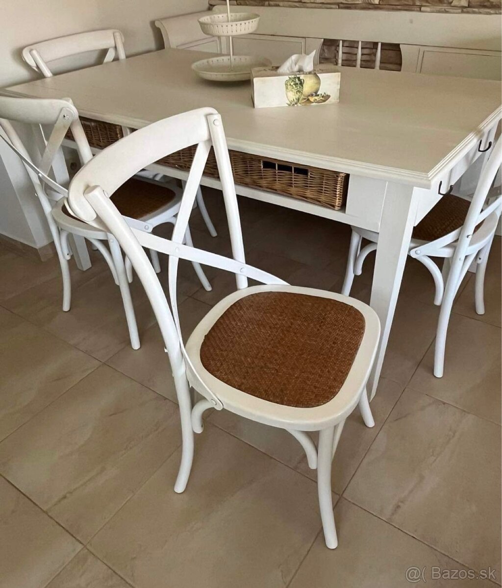 Jedálenský set - vintage štýl - 2