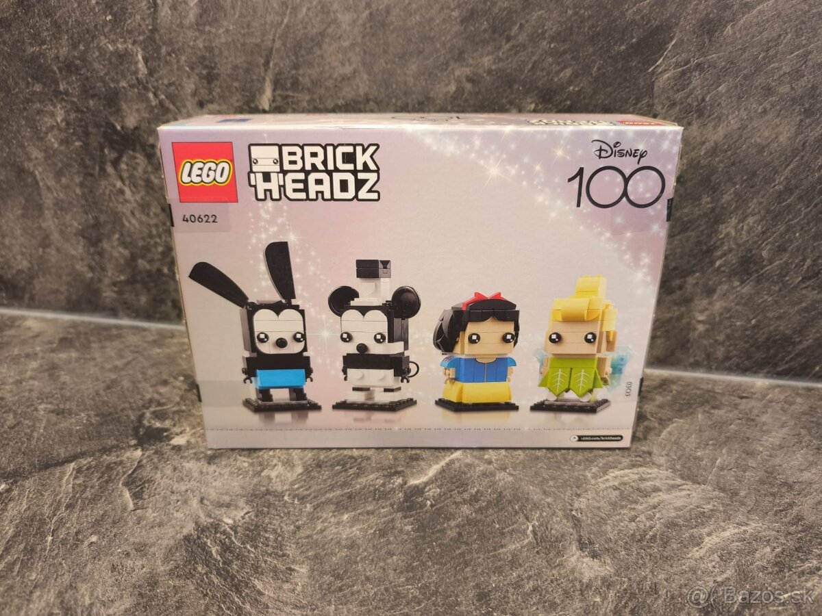 LEGO DISNEY Brickheadz 40622: 100. výročie Disney - 2