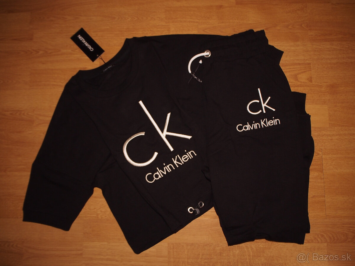 Calvin Klein dámska teplakova súprava čierna - 2