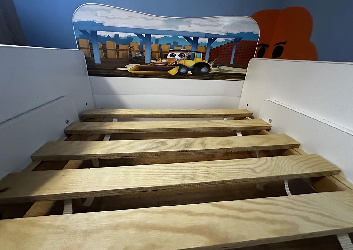 Posteľ nastaviteľná dĺžkovo + rošt - 2