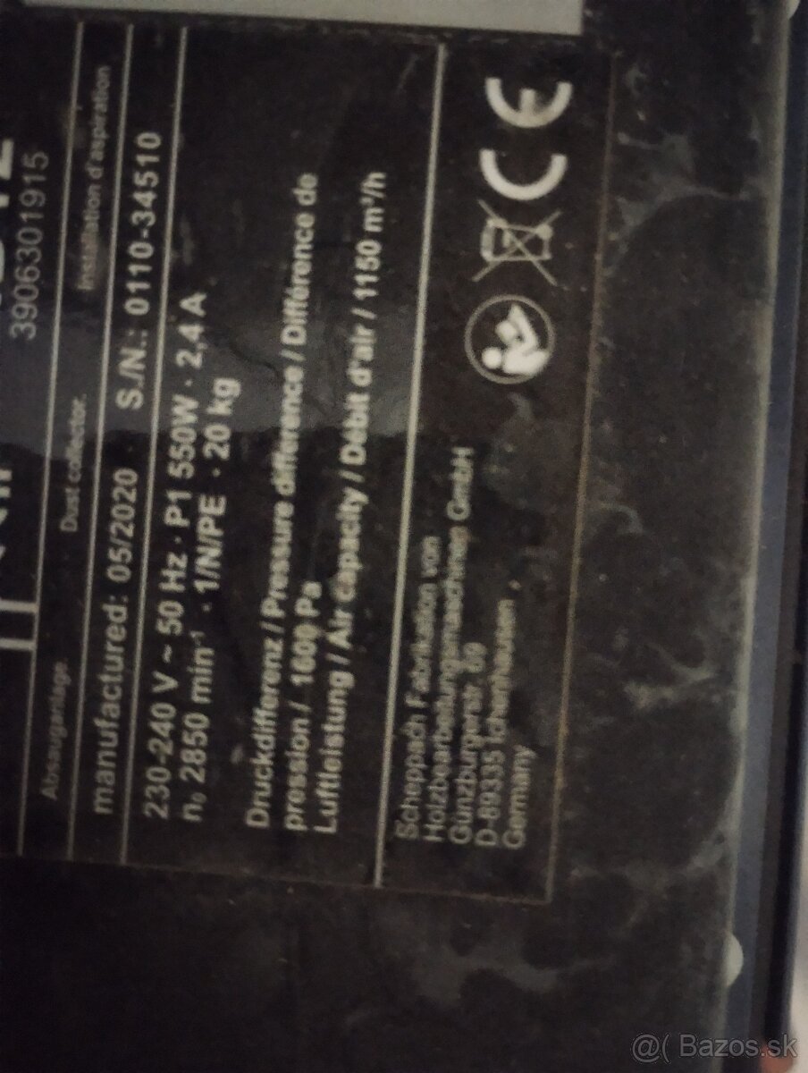 Odsavanie pilin Scheparch - 2