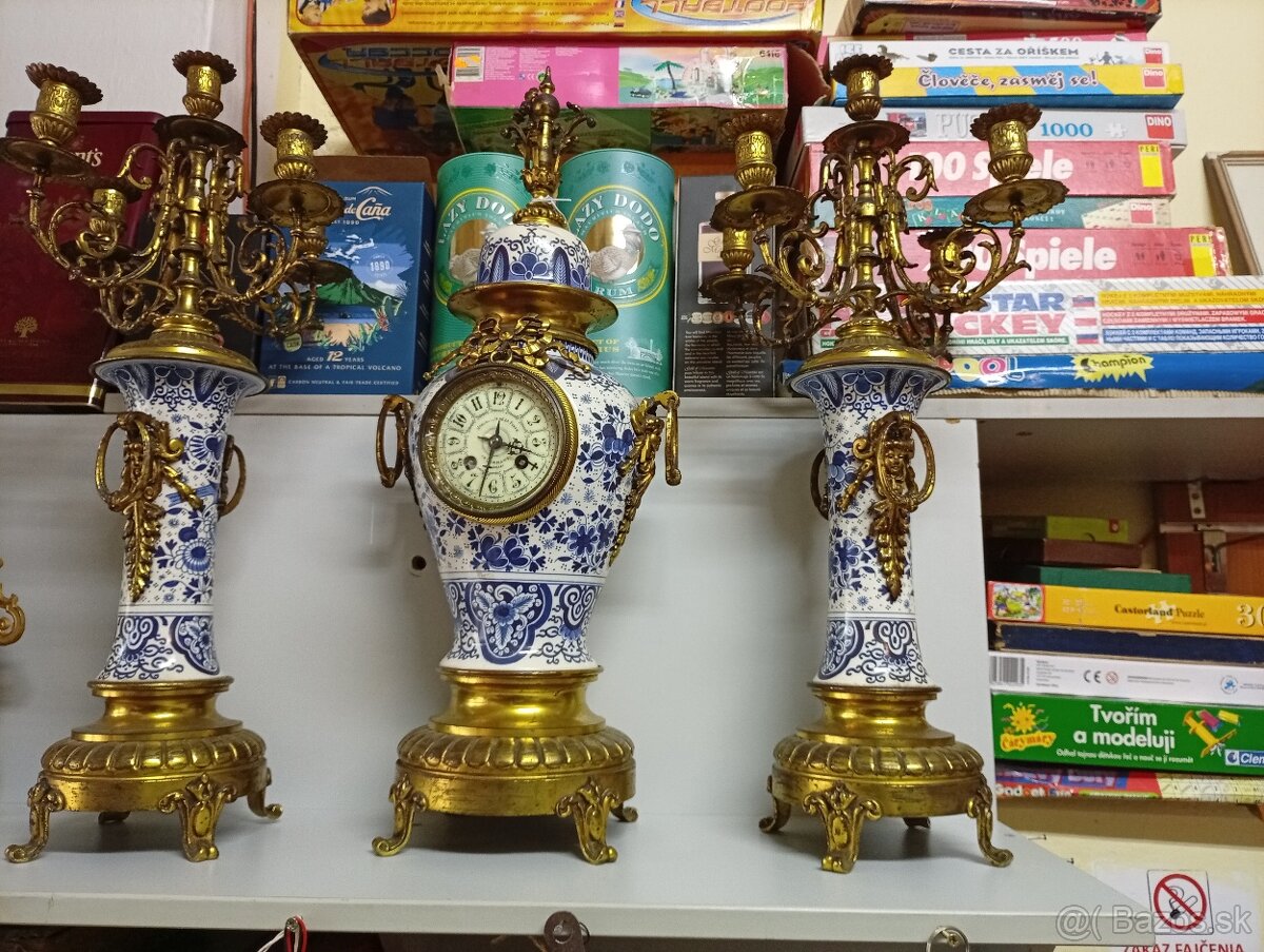 Predám staré krbové hodiny - 2