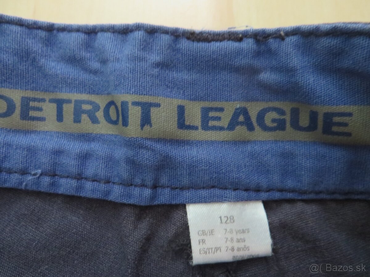 2x Chlapčenské kapsáče s regulov. pásom - veľ. 128 - 2