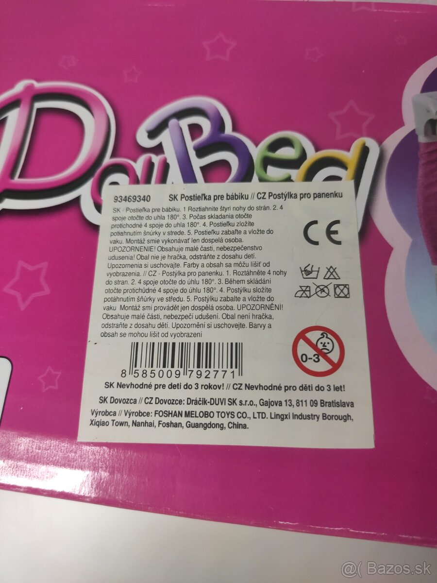 Postieľka pre babiky - nová - 2