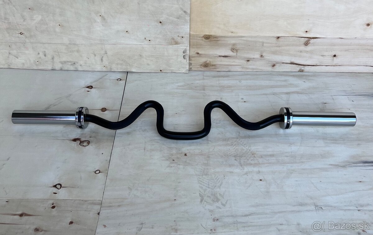 EZ olympijská tyč - extra ohnutá - 2
