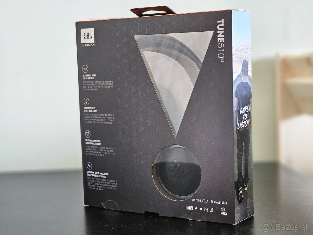 Bezdrôtové slúchadlá JBL TUNE 510 BT - 2