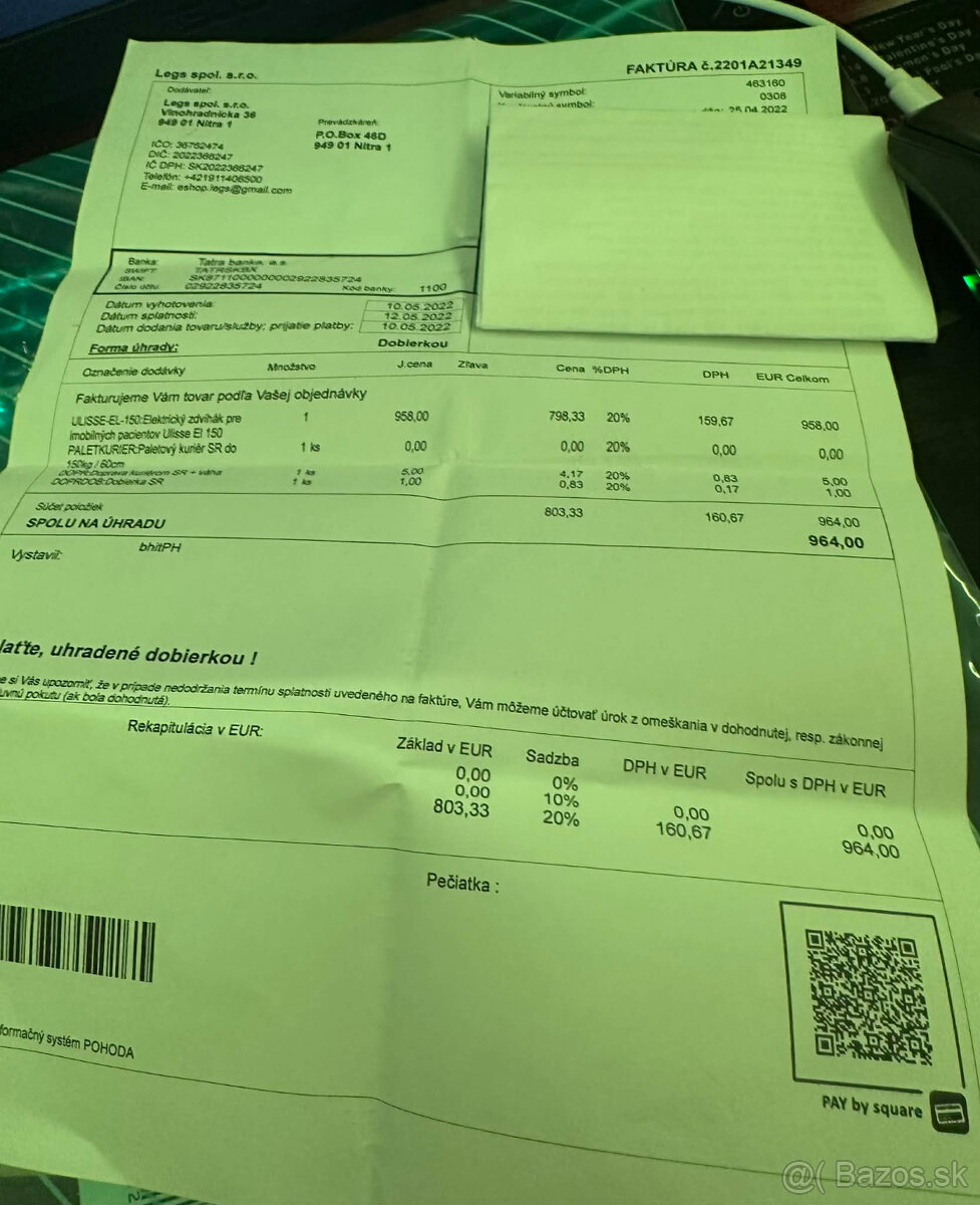 Elektrický zdvihák - 2