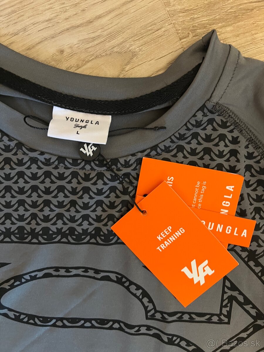 Youngla superman kompresné tričko - 2