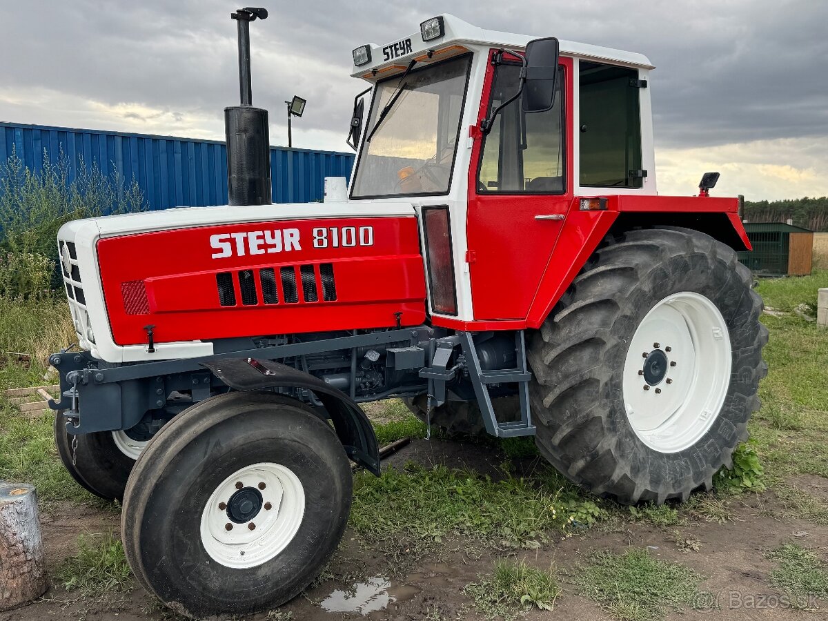 Predam traktor steyr 8100 - 2