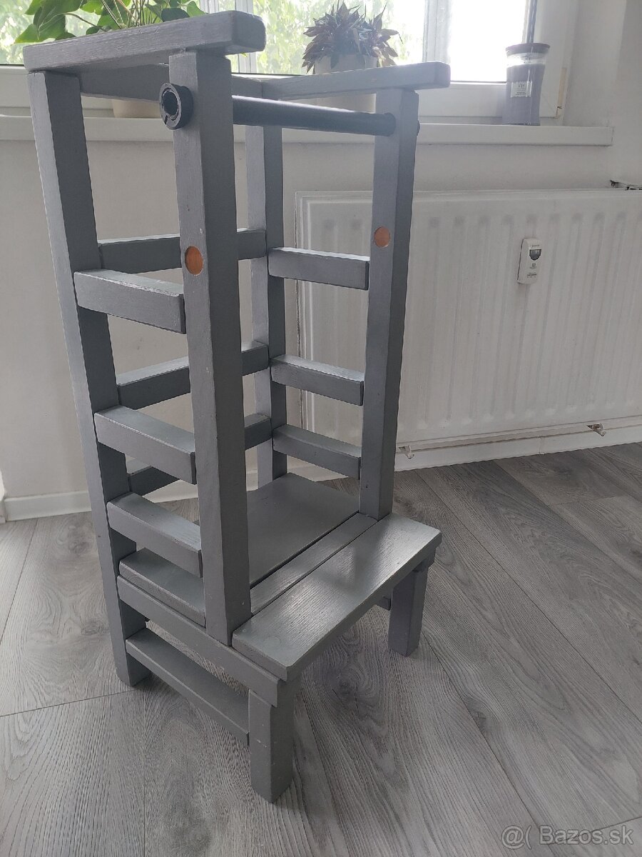 Učiaca veža drevená nastaviteľná - 2