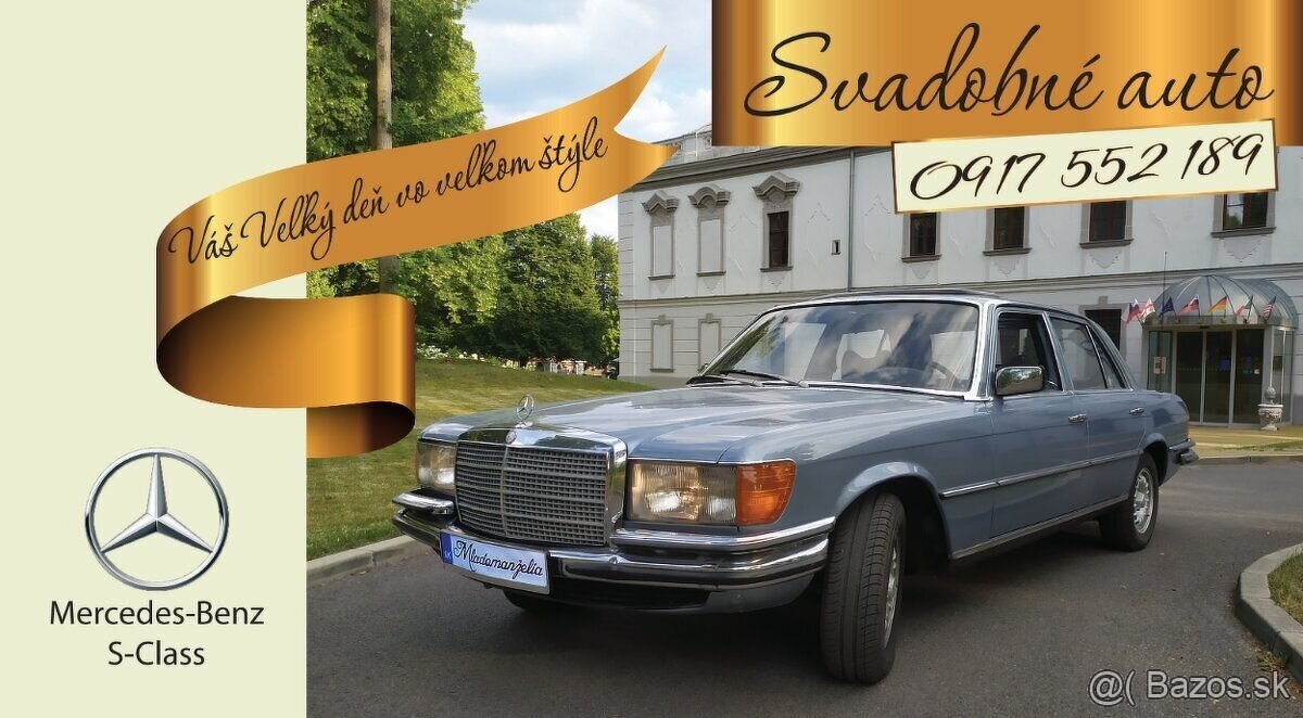 Svadobné auto Mercedes - 2