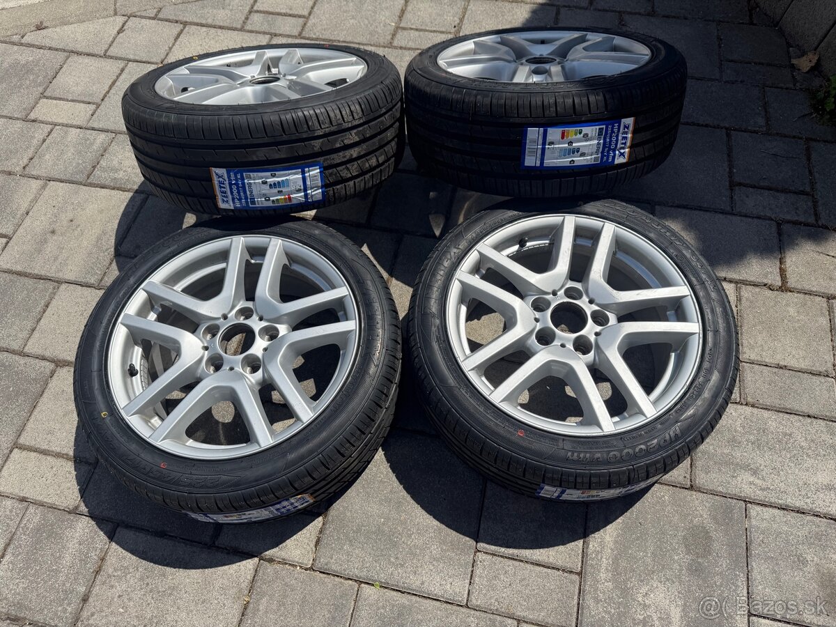 Predám BMW R17 5x120 nové pneu letné - 2
