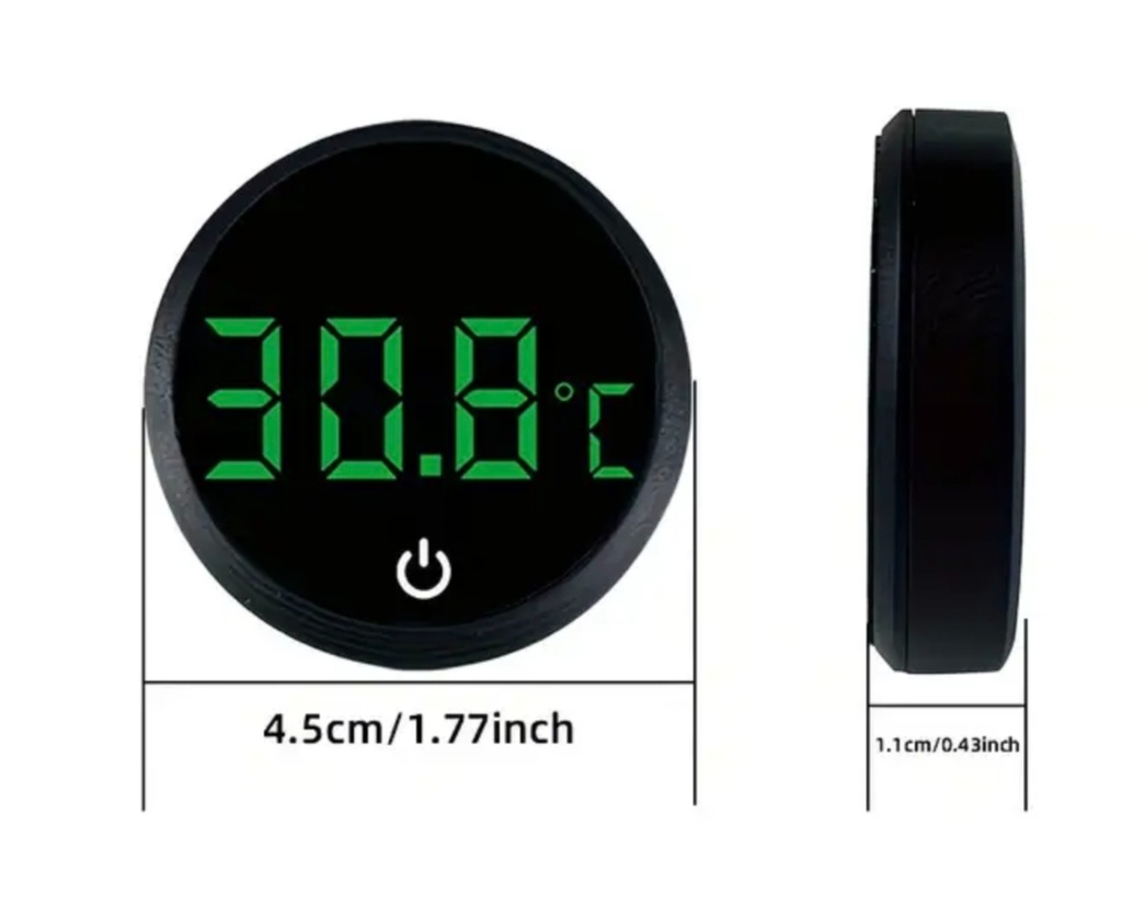 LCD teplomer - 2