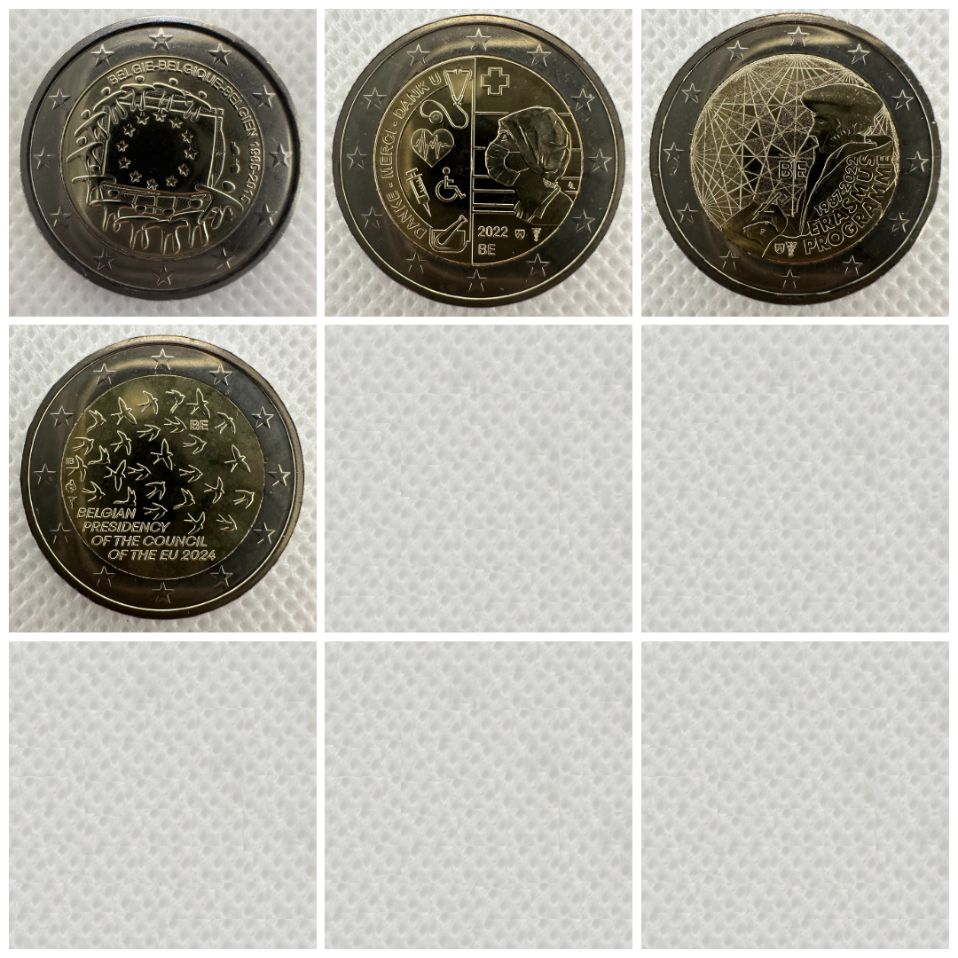 2 euro mince BELGICKO - 2