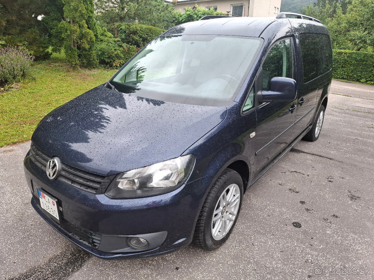 VW CADDY 2,0 TDi r.v. 2013 7-miestne - 2