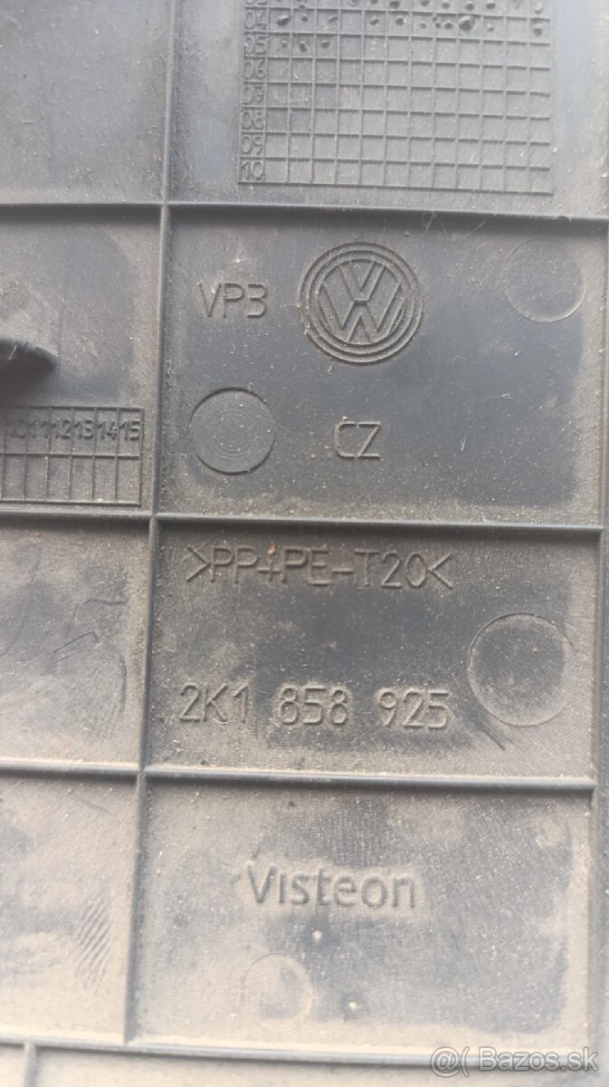 VW Caddy kryt poistiek - 2