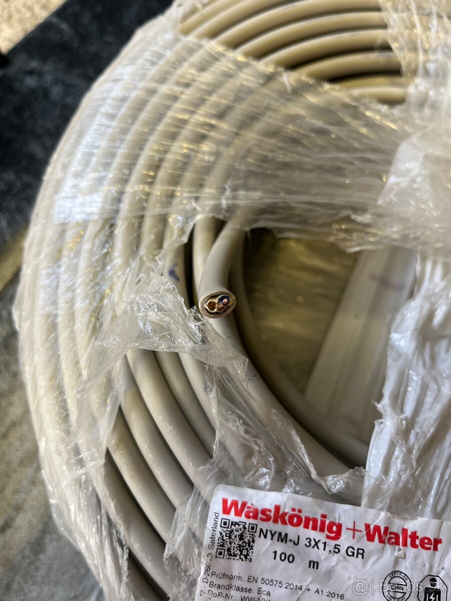 Kabel NYM-J 3×1,5GR - 2