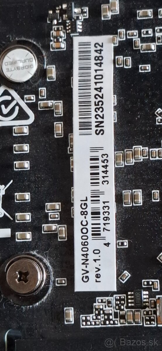Predam GIGABYTE RTX 4060 LOW PROFILE - 2