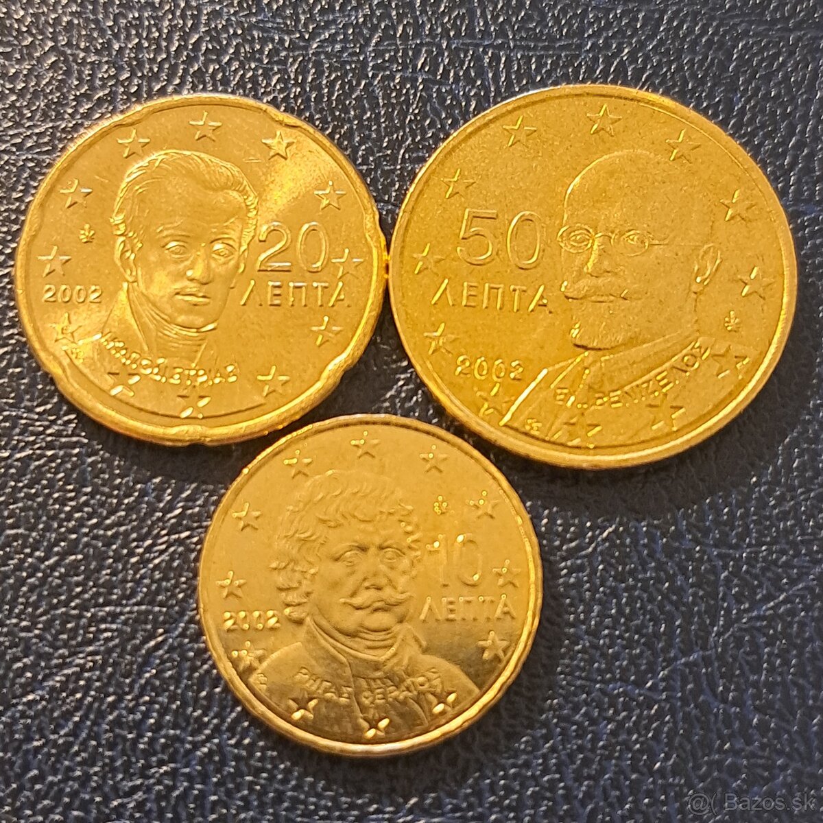 Mince euro centy s značkou - 2